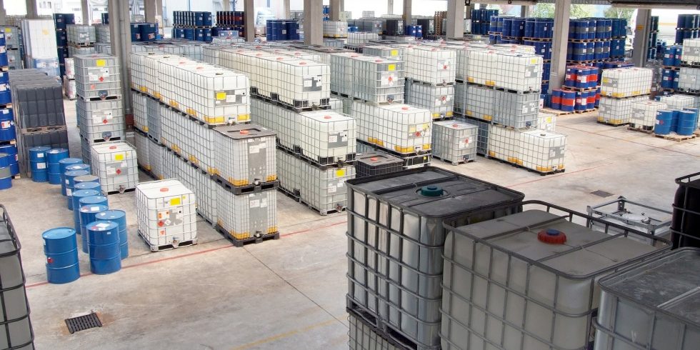 Packaging industrial químico